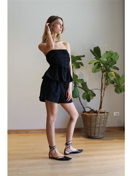 Short in pizzo sangallo DIECI MINUTI | 118572
